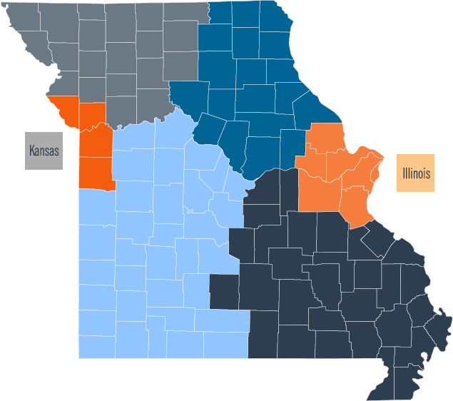 Missouri Scholarship Regions